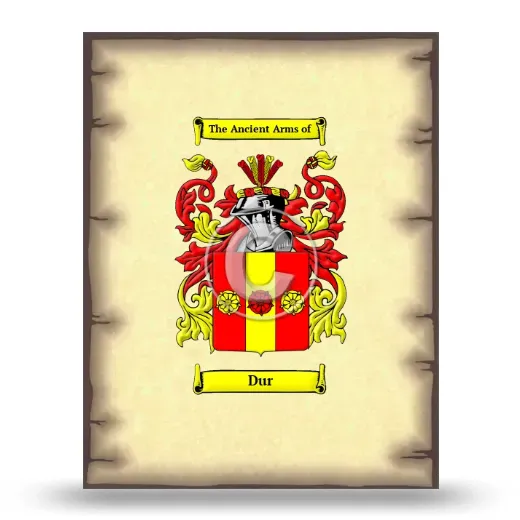 Dur Coat of Arms Print