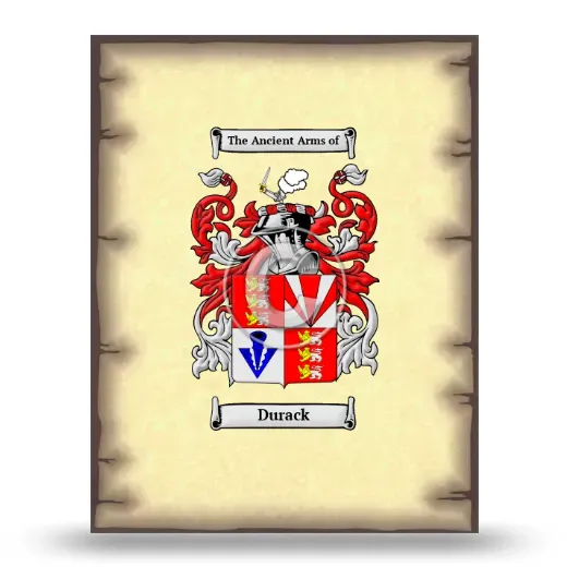 Durack Coat of Arms Print