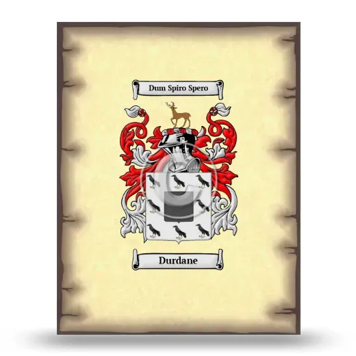 Durdane Coat of Arms Print