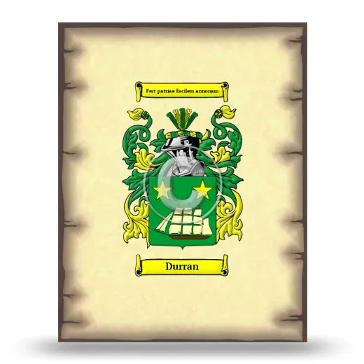 Durran Coat of Arms Print