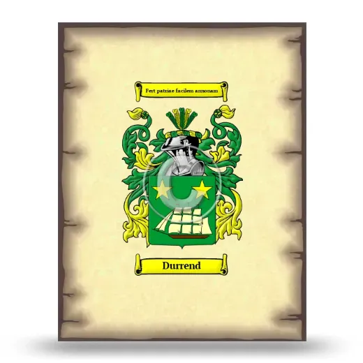 Durrend Coat of Arms Print
