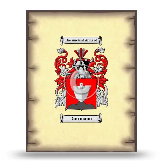 Durrmann Coat of Arms Print