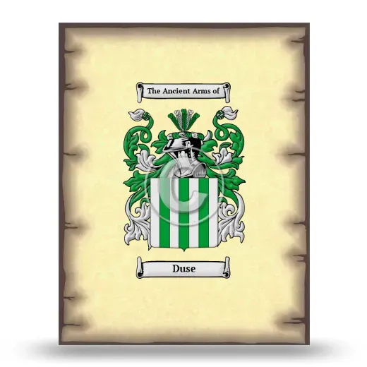 Duse Coat of Arms Print
