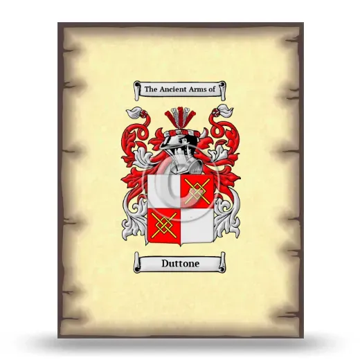 Duttone Coat of Arms Print