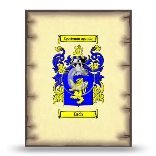 Each Coat of Arms Print