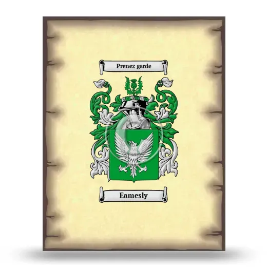 Eamesly Coat of Arms Print