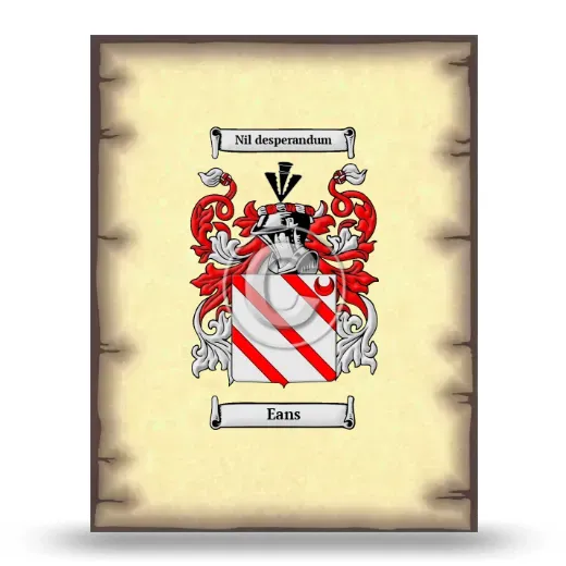 Eans Coat of Arms Print