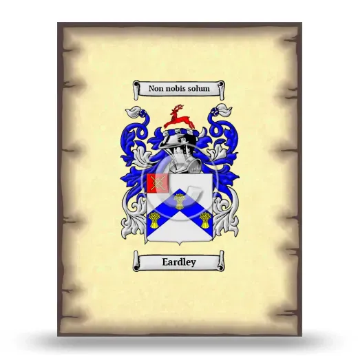 Eardley Coat of Arms Print