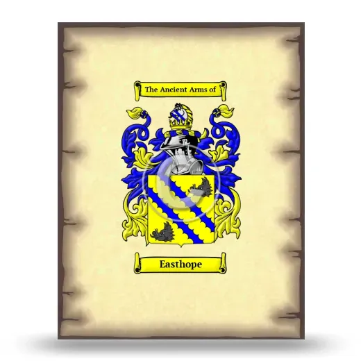 Easthope Coat of Arms Print
