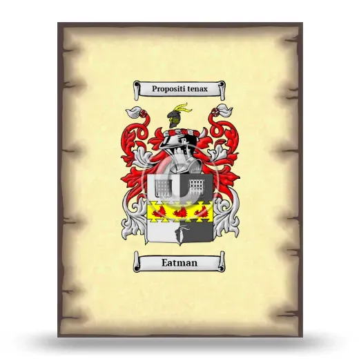 Eatman Coat of Arms Print