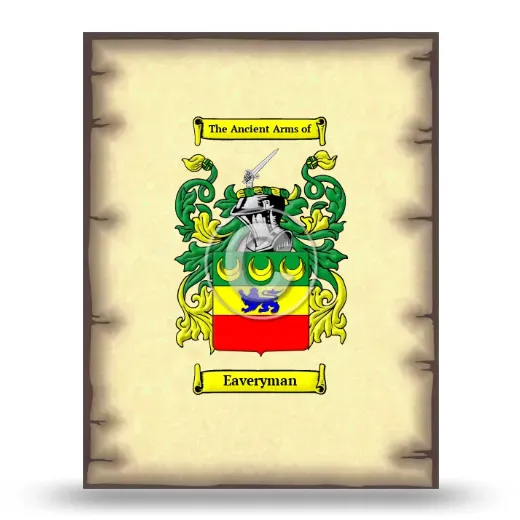 Eaveryman Coat of Arms Print