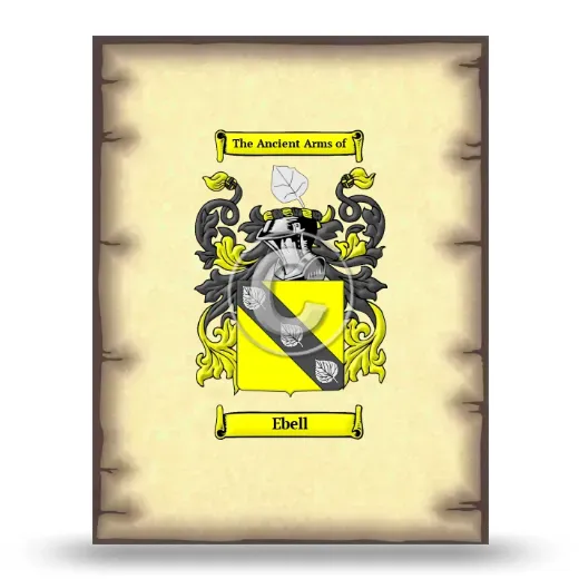 Ebell Coat of Arms Print