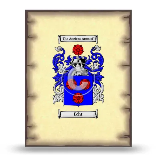 Echt Coat of Arms Print