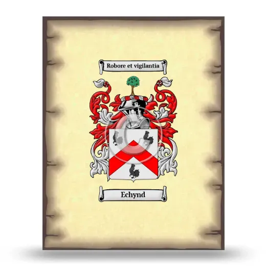Echynd Coat of Arms Print