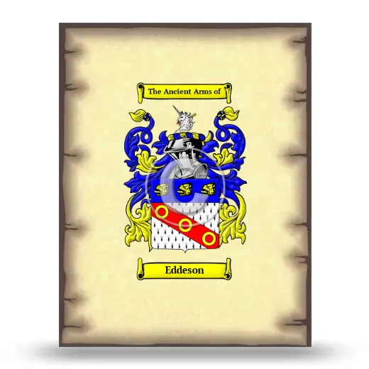 Eddeson Coat of Arms Print