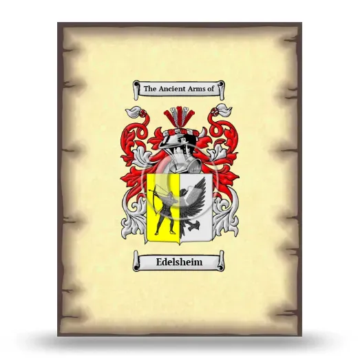 Edelsheim Coat of Arms Print