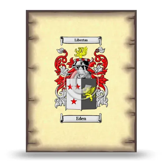 Eden Coat of Arms Print
