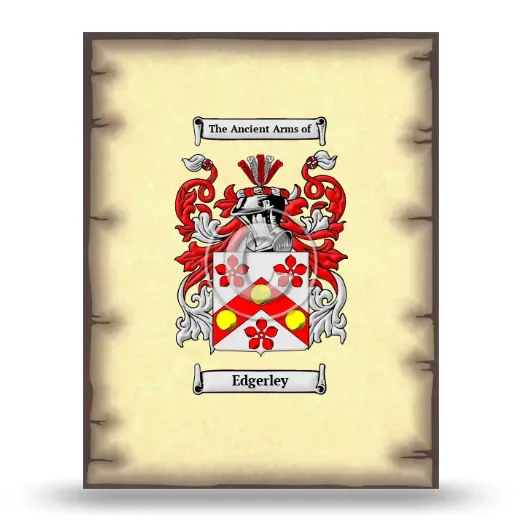 Edgerley Coat of Arms Print