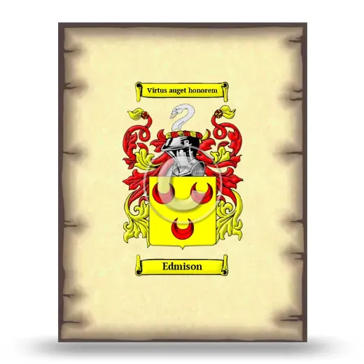 Edmison Coat of Arms Print