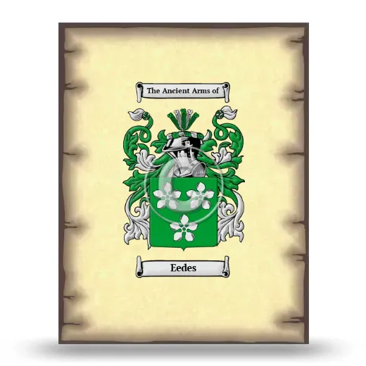 Eedes Coat of Arms Print