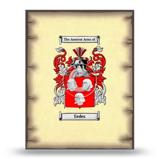 Eedes Coat of Arms Print