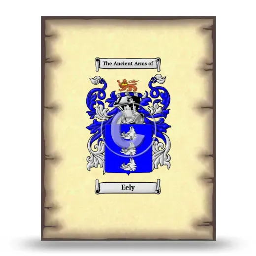 Eely Coat of Arms Print