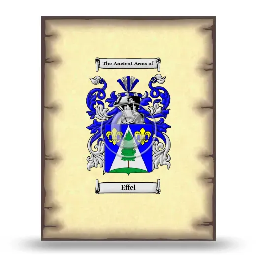 Effel Coat of Arms Print