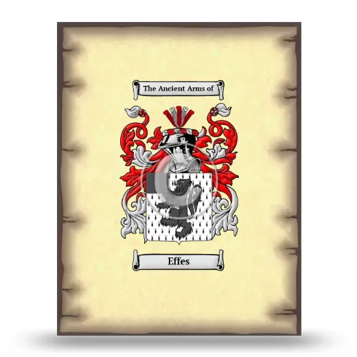 Effes Coat of Arms Print