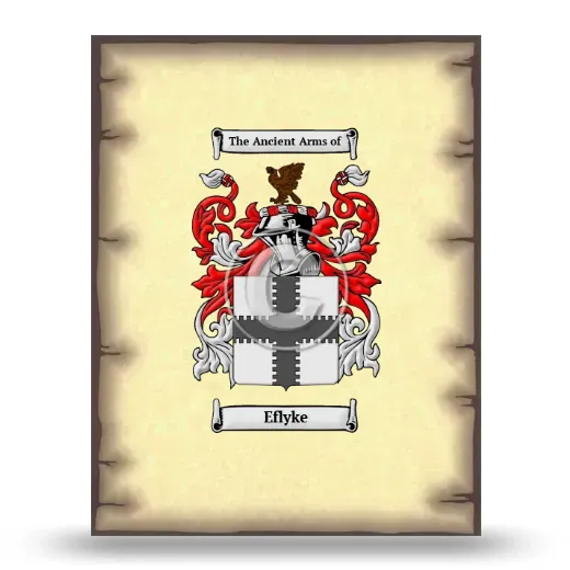 Eflyke Coat of Arms Print