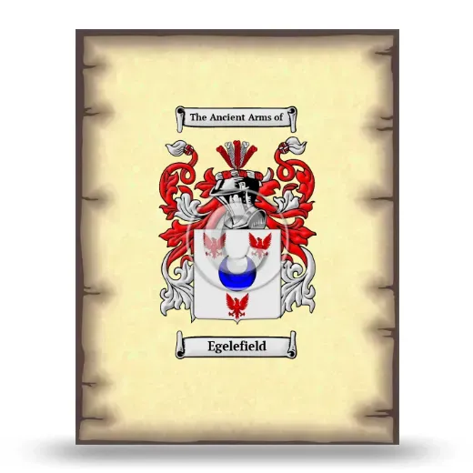 Egelefield Coat of Arms Print