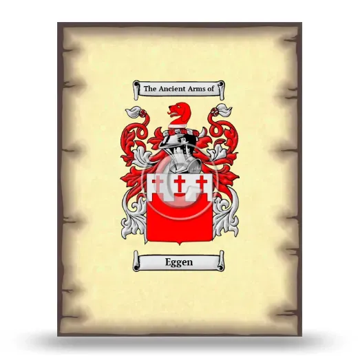 Eggen Coat of Arms Print