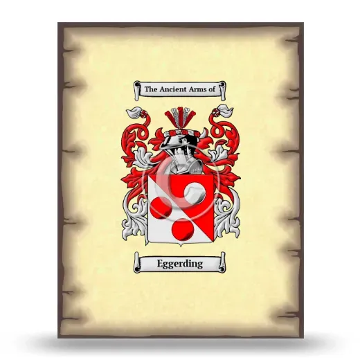 Eggerding Coat of Arms Print