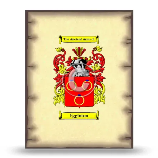 Egginton Coat of Arms Print