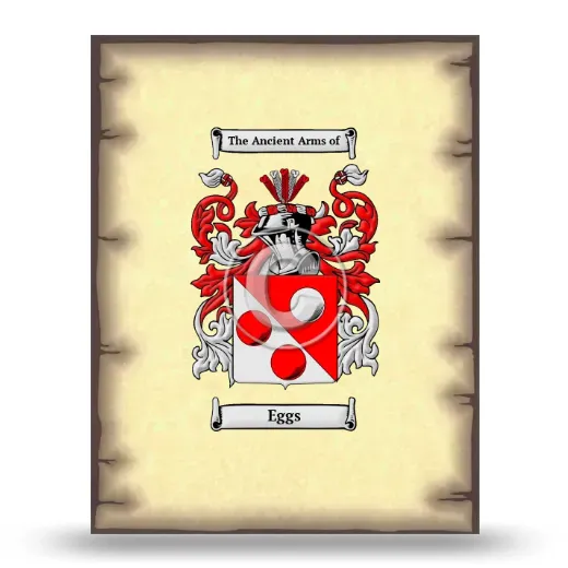 Eggs Coat of Arms Print