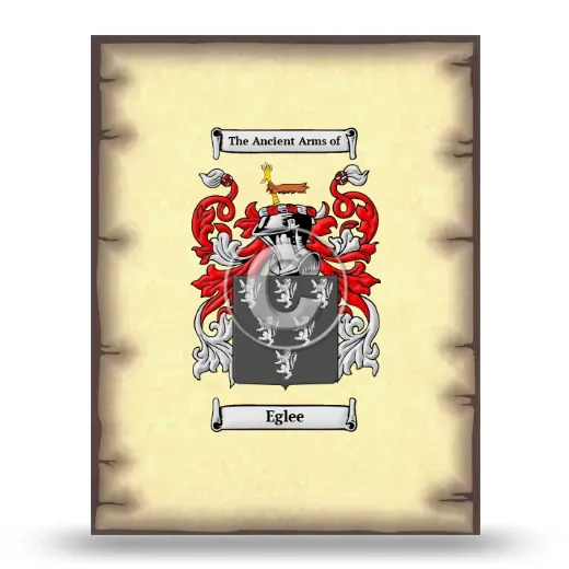 Eglee Coat of Arms Print