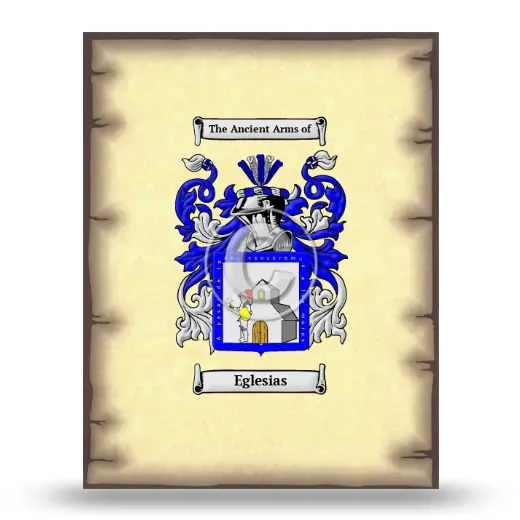 Eglesias Coat of Arms Print