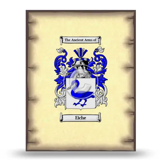 Eiche Coat of Arms Print