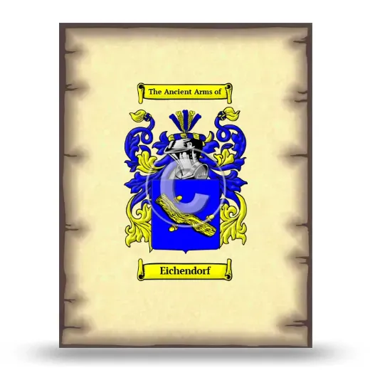 Eichendorf Coat of Arms Print
