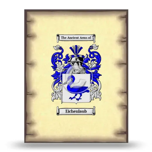 Eichenlaub Coat of Arms Print