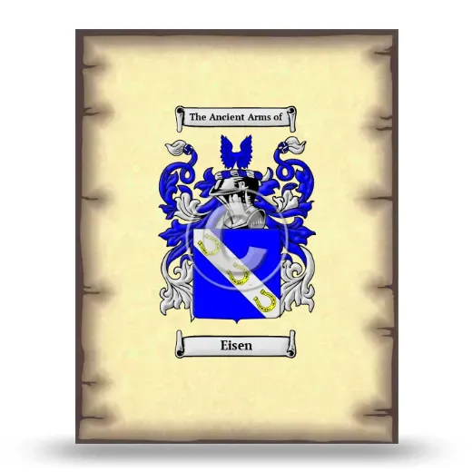 Eisen Coat of Arms Print