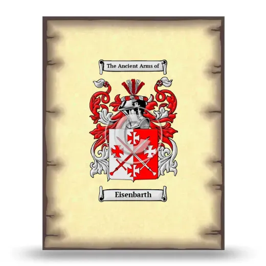 Eisenbarth Coat of Arms Print