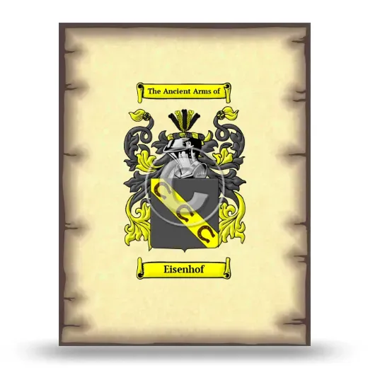 Eisenhof Coat of Arms Print