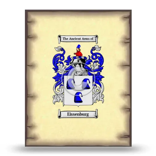 Eissenburg Coat of Arms Print