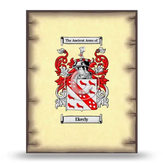 Ekerly Coat of Arms Print