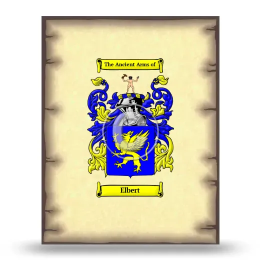 Elbert Coat of Arms Print