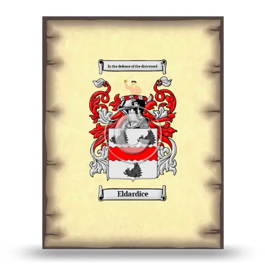 Eldardice Coat of Arms Print