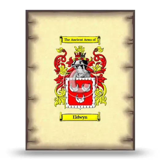 Eldwyn Coat of Arms Print