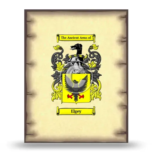 Elgey Coat of Arms Print