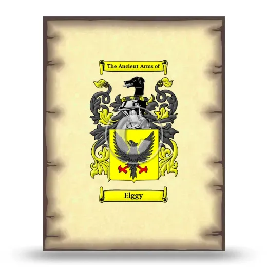 Elggy Coat of Arms Print