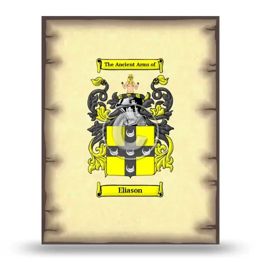 Eliason Coat of Arms Print